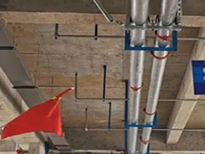 马龙管廊支架的安装方法
